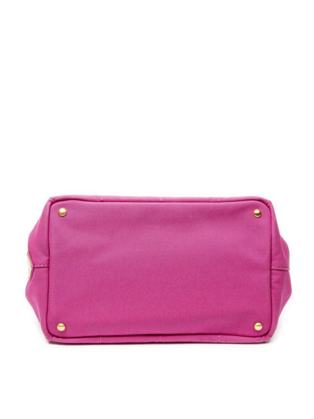 Prada Canapa Tote Fuchsia Pink Canvas - Picture 6 of 10